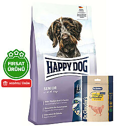 Happy Dog Fit Vital Senior Yaşlı Köpek Maması 12 Kg + 2 Adet Dr. Clauders Ödül 80 Gr - Happy Dog