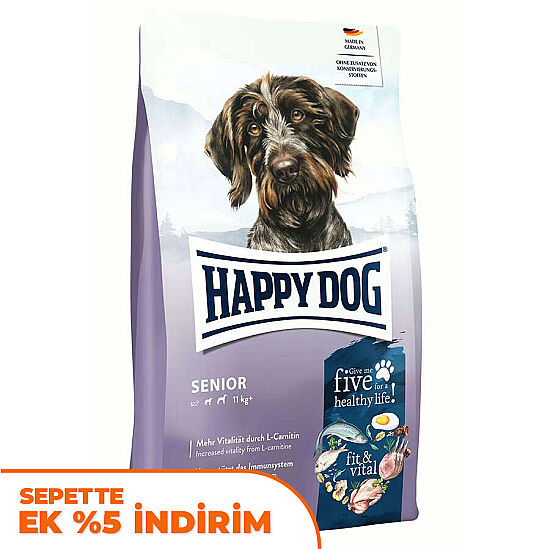 Happy Dog Fit Vital Senior Yaşlı Köpek Maması 12 Kg - 1
