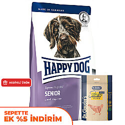 Happy Dog Fit & Vital Senior Yaşlı Köpek Maması 4 Kg + Dr. Clauders Ödül 80 Gr - Happy Dog