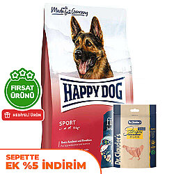 Happy Dog Fit Vital Sport Aktif Yetişkin Köpek Maması 14 Kg + 2 Adet Dr. Clauders Ödül 80 Gr - Happy Dog