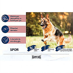 Happy Dog Fit Vital Sport Aktif Yetişkin Köpek Maması 14 Kg - 4