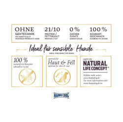 Happy Dog Ireland Somon ve Tavşanlı Köpek Maması 4 Kg + Dr. Clauders Biftekli Ödül Küpleri 80 Gr - 4