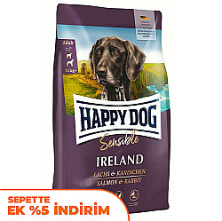 Happy Dog Ireland Somon ve Tavşanlı Köpek Maması 12,5 Kg - Happy Dog
