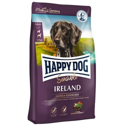 Happy Dog Ireland Somon ve Tavşanlı Köpek Maması 12,5 Kg + Pet Brush Tarak - Thumbnail