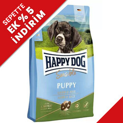 Happy Dog - Happy Dog Sensible Puppy Kuzu Etli Yavru Köpek Maması 10 Kg