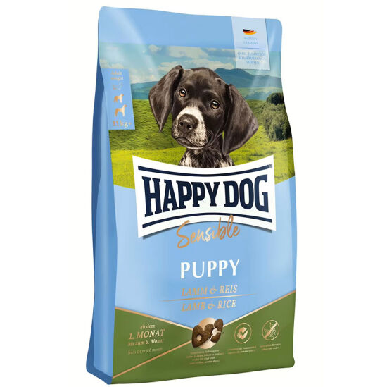 Happy Dog Sensible Puppy Kuzu Etli Yavru Köpek Maması 4 Kg + Dr. Clauders Biftekli Ödül Küpleri 80 Gr - 2