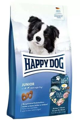 Happy Dog Fit Vital Junior Yavru Köpek Maması 10 Kg + Vitalidog Junior Paste