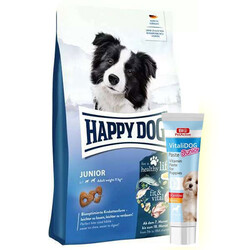 Happy Dog Fit Vital Junior Yavru Köpek Maması 10 Kg + Vitalidog Junior Paste - Thumbnail