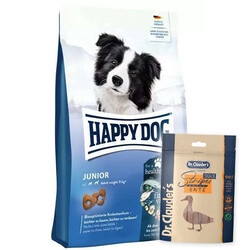 Happy Dog - Happy Dog Fit Vital Junior Yavru Köpek Maması 10 Kg + Dr.Clauders Ödül 80 Gr
