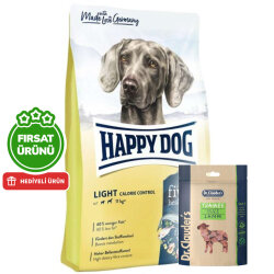 Happy Dog Light Calorie Control Diyet Köpek Maması 12 Kg + 2 Adet Dr. Clauders Kuzulu Ödül Küpleri 80 Gr - Happy Dog