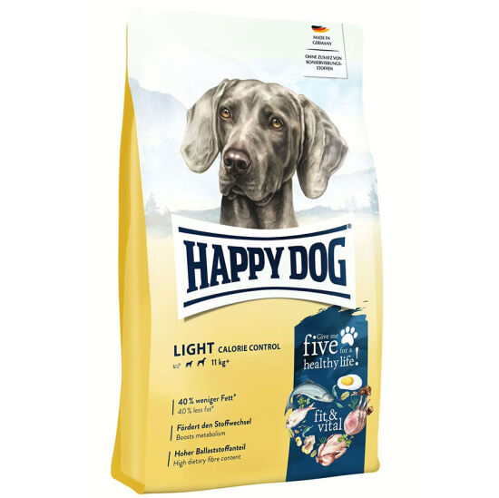 Happy Dog Light Calorie Control Diyet Köpek Maması 12 Kg + 2 Adet Dr. Clauders Biftekli Ödül 80 Gr - 2