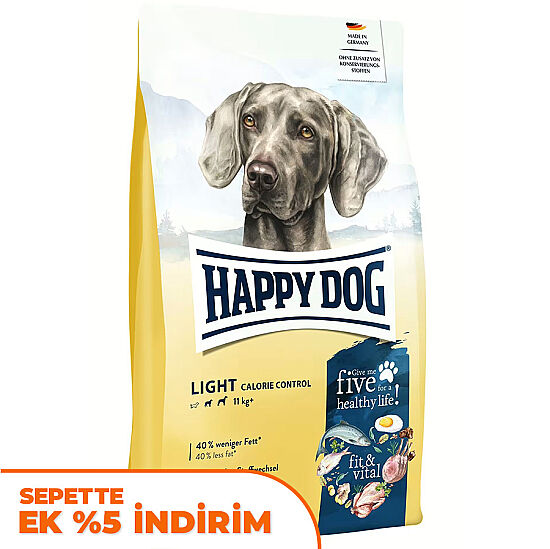 Happy Dog Light Calorie Control Diyet Köpek Maması 12 Kg - 1