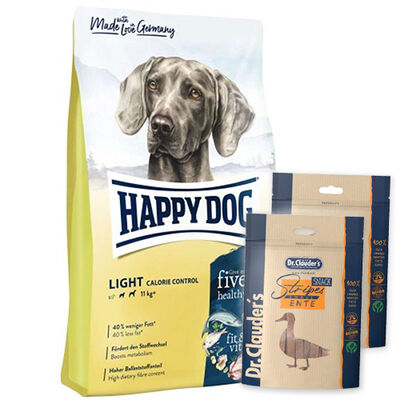 Happy Dog Light Calorie Control Diyet Köpek Maması 12 Kg + 2 Adet Dr.Clauders Ödül 80 Gr