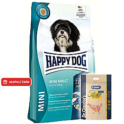 Happy Dog Mini Adult Küçük Irk Köpek Maması 4 Kg + Dr. Clauders Ödül 80 Gr - Happy Dog