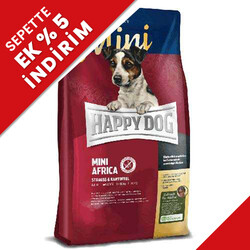 Happy Dog - Happy Dog Mini Africa Küçük Irk Tahılsız Köpek Maması 4 Kg