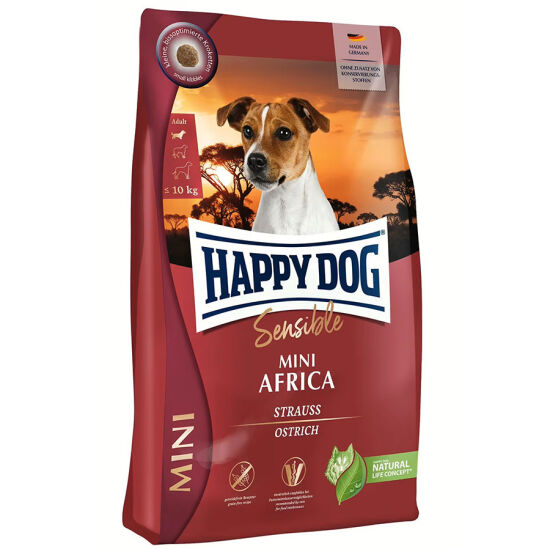 Happy Dog Mini Africa Küçük Irk Tahılsız Köpek Maması 4 Kg + Dr. Clauders Biftekli Ödül Küpleri 80 Gr - 2