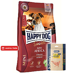 Happy Dog Mini Africa Küçük Irk Tahılsız Köpek Maması 4 Kg + Dr. Clauders Ödül 80 Gr - Happy Dog