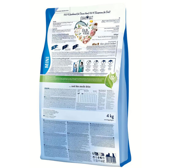 Happy Dog Mini Puppy Yavru Köpek Maması 4 Kg + Dr. Clauders Biftekli Ödül Küpleri 80 Gr - 3