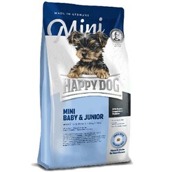 Happy Dog Mini Baby & Junior Yavru Köpek Maması 4 Kg + 2 Adet Temizlik Mendili - Thumbnail
