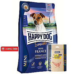 Happy Dog Mini France Tahılsız Köpek Maması 4 Kg + Dr. Clauders Ödül 80 Gr - Happy Dog