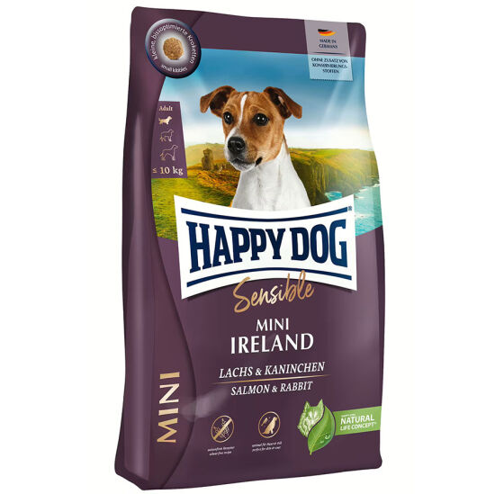 Happy Dog Mini Ireland Tavşan ve Somonlu Küçük Irk Köpek Maması 4 Kg + Dr. Clauders Biftekli Ödül Küpleri 80 Gr - 2