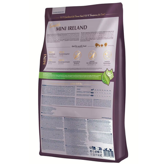 Happy Dog Mini Ireland Tavşan ve Somonlu Küçük Irk Köpek Maması 4 Kg + Dr. Clauders Biftekli Ödül Küpleri 80 Gr - 3