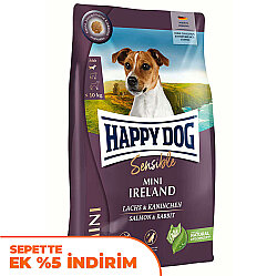 Happy Dog Mini Ireland Tavşan ve Somonlu Küçük Irk Köpek Maması 4 Kg - Happy Dog
