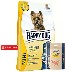 Happy Dog Mini Light Küçük Irk Diyet Köpek Maması 4 Kg + Dr. Clauders Ödül 80 Gr - Happy Dog