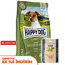 Happy Dog Mini Neuseeland Küçük Irk Köpek Maması 4 Kg + Dr. Clauders Ödül 80 Gr - Happy Dog