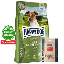 Happy Dog Mini Neuseeland Sensible Küçük Irk Köpek Maması 10 Kg + 2 Adet Dr. Clauders Biftekli Ödül 80 Gr - Happy Dog