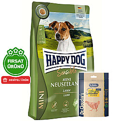 Happy Dog Mini Neuseeland Sensible Küçük Irk Köpek Maması 10 Kg + 2 Adet Dr. Clauders Ödül 80 Gr - Happy Dog