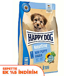 Happy Dog Mini Puppy NaturCroq Küçük Irk Köpek Maması 4 Kg - Happy Dog