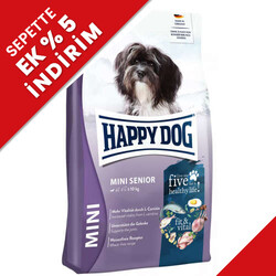Happy Dog Mini Senior Küçük Irk Yaşlı Köpek Maması 4 Kg - Happy Dog
