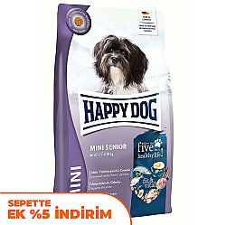 Happy Dog Mini Senior Küçük Irk Yaşlı Köpek Maması 4 Kg - Happy Dog