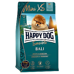 Happy Dog Mini XS Sensible Bali Hassas Sindirim Küçük Irk Köpek Maması 1,3 Kg - 2