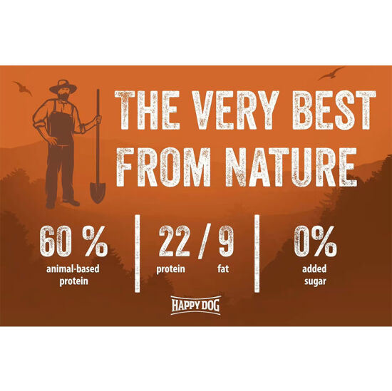 Happy Dog NaturCroq Biftekli Köpek Maması 15 Kg + 2 Adet Dr. Clauders Biftekli Ödül 80 Gr - 4