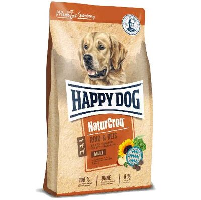 Happy Dog NaturCroq Biftekli Köpek Maması 15 Kg + 4 Adet Temizlik Mendili