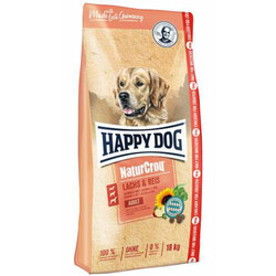 Happy Dog - Happy Dog NaturCroq Somon Etli Köpek Maması 15 Kg + 3 Kg (Toplam 18 Kg)