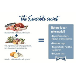 Happy Dog Neuseeland Kuzu Etli Köpek Maması 4 Kg + Dr. Clauders Biftekli Ödül Küpleri 80 Gr - 5