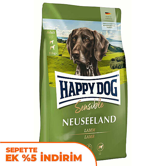 Happy Dog Neuseeland Kuzu Etli Köpek Maması 4 Kg - 1