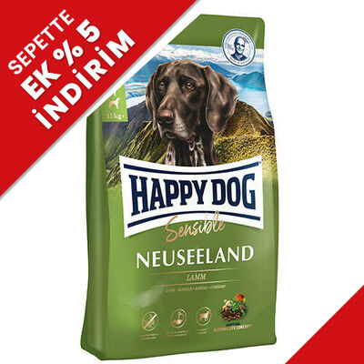Happy Dog Neuseeland Kuzu Etli Köpek Maması 4 Kg
