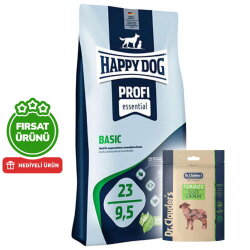 Happy Dog Profi Basic Tavuk Etli Köpek Maması 20 Kg + 2 Adet Dr. Clauders Kuzulu Ödül Küpleri 80 Gr - Happy Dog
