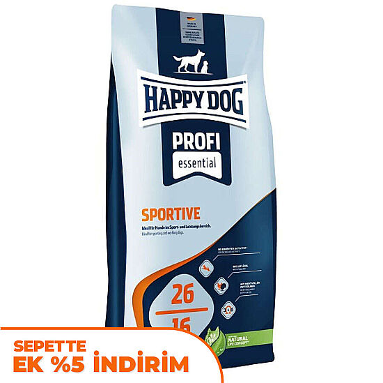 Happy Dog Profi Sportive Tavuk Etli Aktif Köpek Maması 20 Kg - 1
