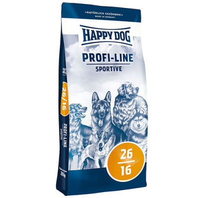 Happy Dog Profi Sportive Tavuk Etli Aktif Köpek Maması 20 Kg + 4 Adet Temizlik Mendili