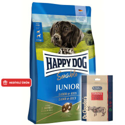 Happy Dog Sensible Junior Kuzu Etli Yavru Köpek Maması 4 Kg + Dr. Clauders Biftekli Ödül Küpleri 80 Gr - 1