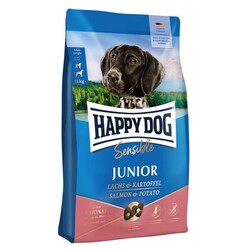 Happy Dog Sensible Junior Somonlu Yavru Köpek Maması 10 Kg + Pet Brush Tarak - Thumbnail
