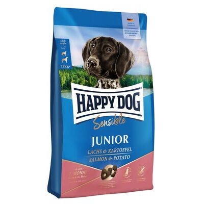 Happy Dog Sensible Junior Somonlu Yavru Köpek Maması 10 Kg + Pet Brush Tarak