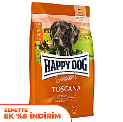 Happy Dog Toscana Ördek ve Somonlu Köpek Maması 12,5 Kg - Happy Dog