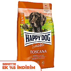 Happy Dog Toscana Ördek ve Somonlu Köpek Maması 4 Kg - Happy Dog