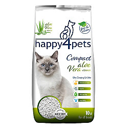 Happy4Pets Doğal İnce Taneli Aloe Vera Kedi Kumu 10 Lt - Happy4Pets